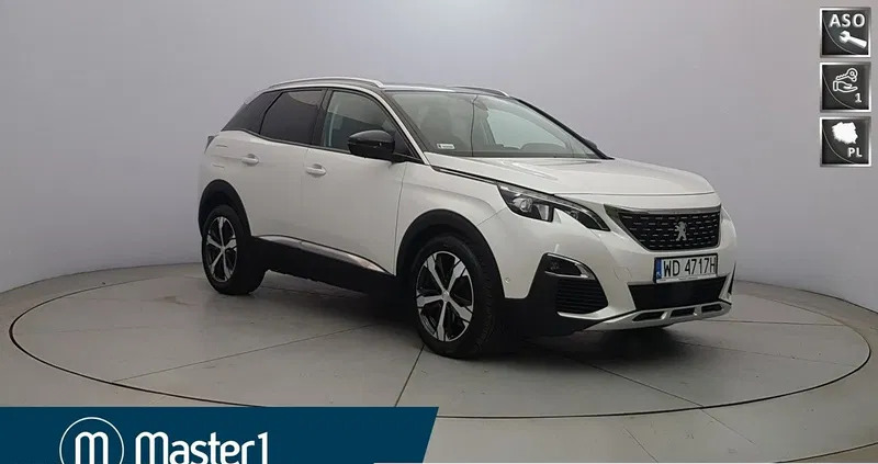 samochody osobowe Peugeot 3008 cena 104850 przebieg: 48000, rok produkcji 2018 z Krzywiń